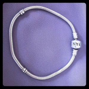7 3/4 inch authentic Pandora charm bracelet